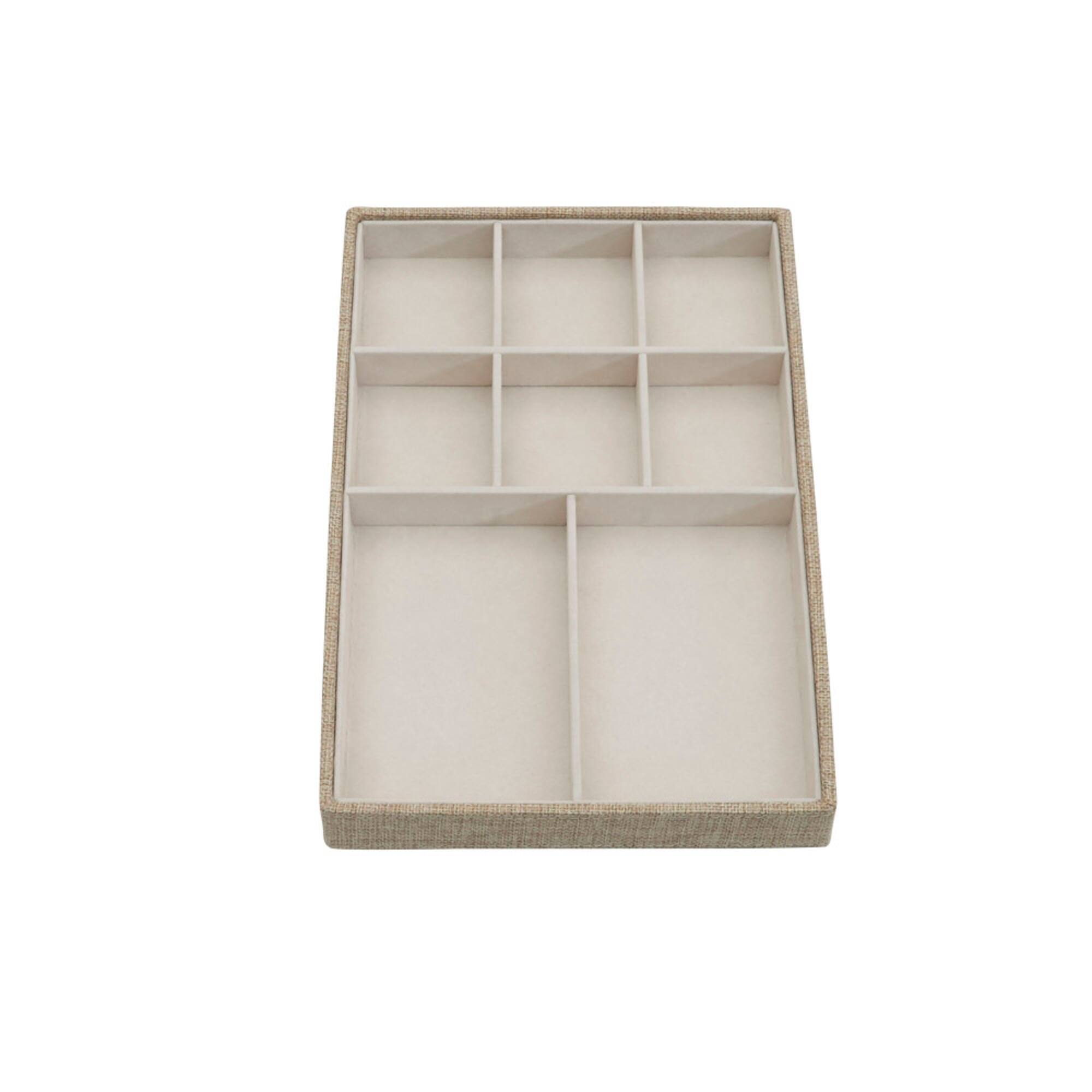 Household Essentials Stackable Jewelry Tray Set